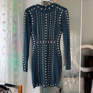 Oh Polly embellished bodycon dress